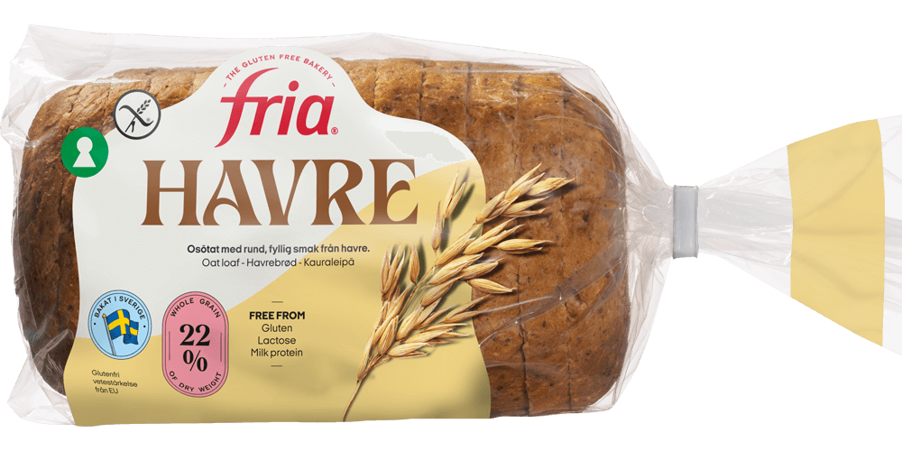 Glutenfritt Havrebröd