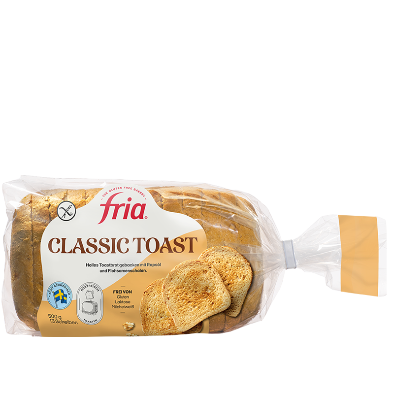 Glutenfreier Classic Toast