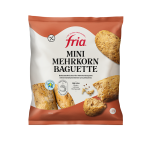 Glutenfreies Mini-Mehrkornbaguette