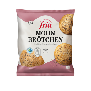 Glutenfreies mohnbrötchen