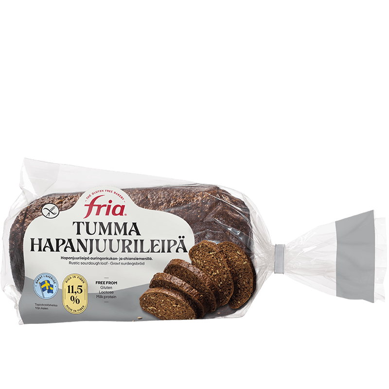 Gluteeniton hapanjuurileipä
