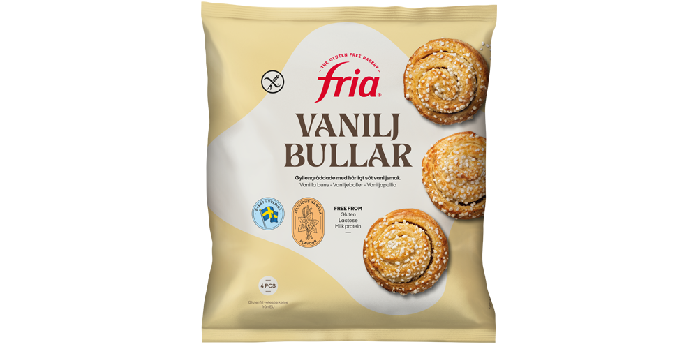 Glutenfri Vaniljbulle