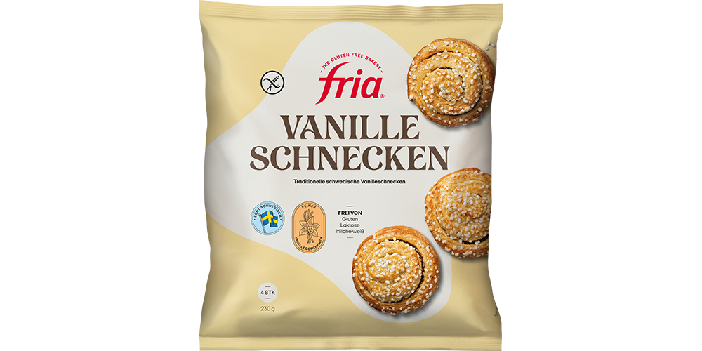 Glutenfreie Vanilleschnecken