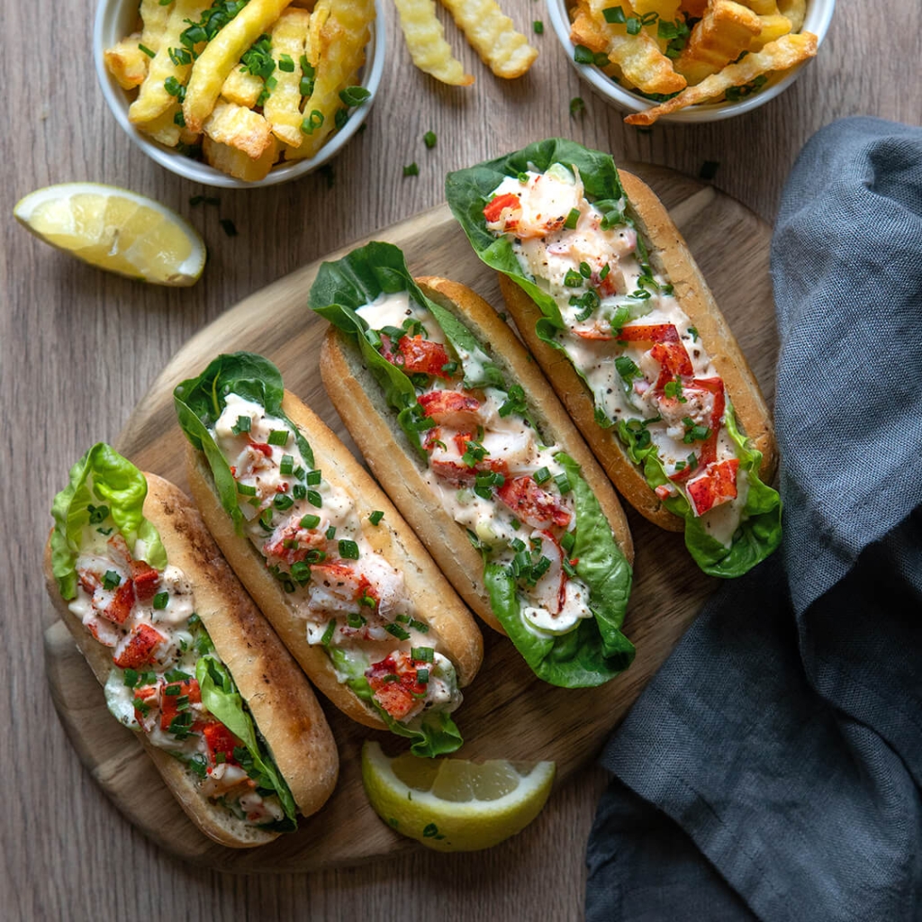 Glutenfri lobster roll