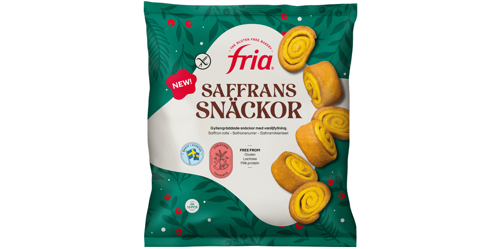 Glutenfria saffranssnäckor