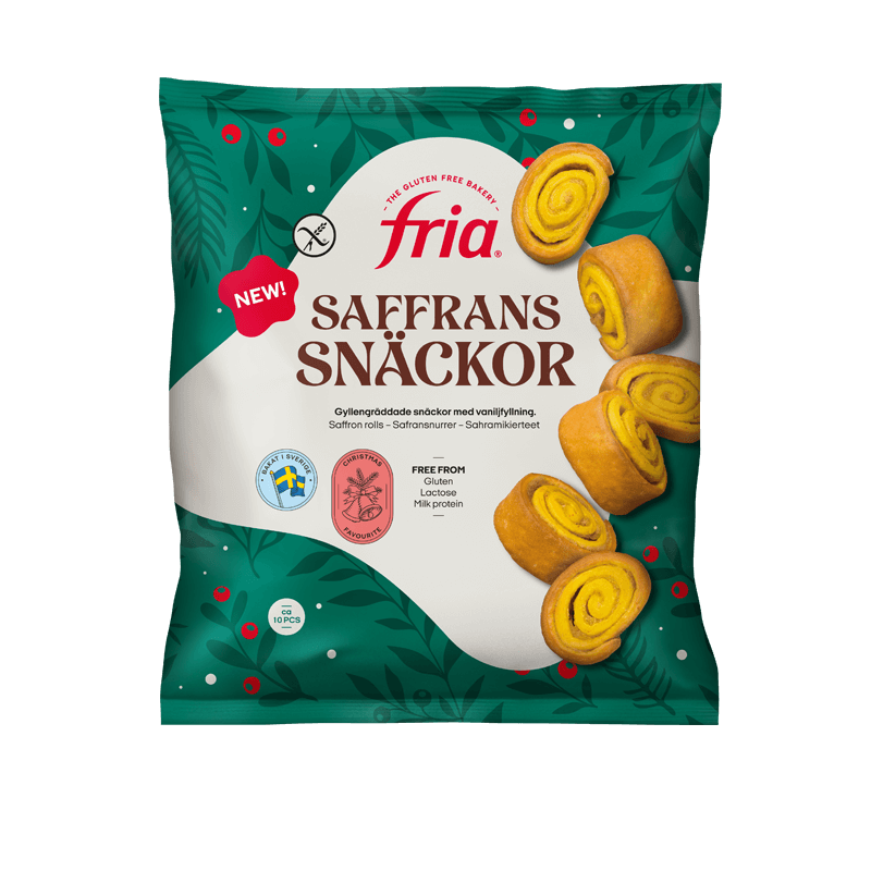 Glutenfria saffranssnäckor