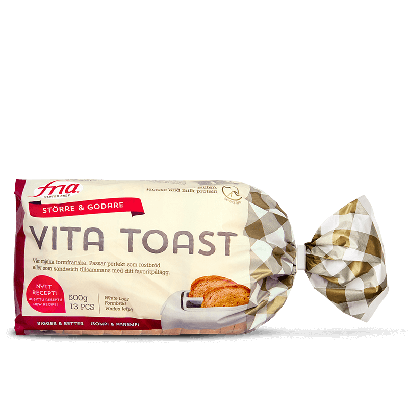 Glutenfri Vita Toast Fria