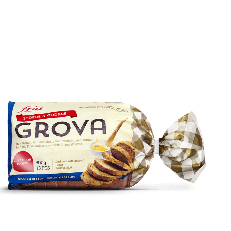 Gluten-free dark bread Grova Fria