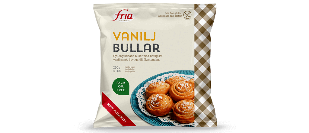 Gluten-free vanilla buns Fria