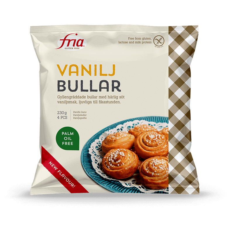 Gluten-free vanilla buns Fria